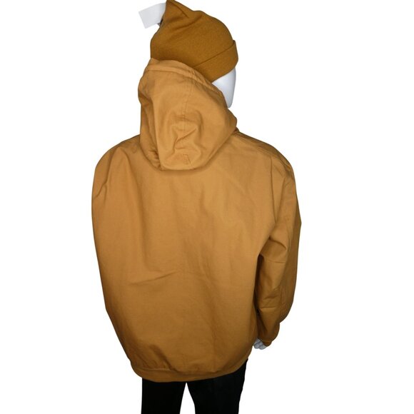 Timberland Men's Insulated Canvas Hooded Bomber Jacket Size XXL - Picture 9 of 14